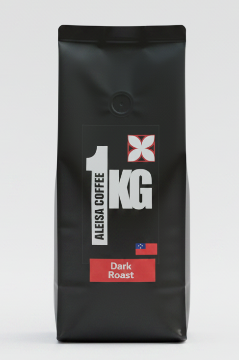 1kg Dark Roast – White Background